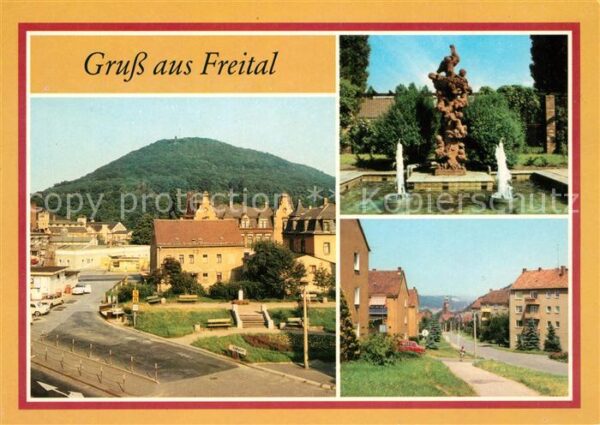 Freital Storchenbrunnen Wilhelm Pieck Straße Ha