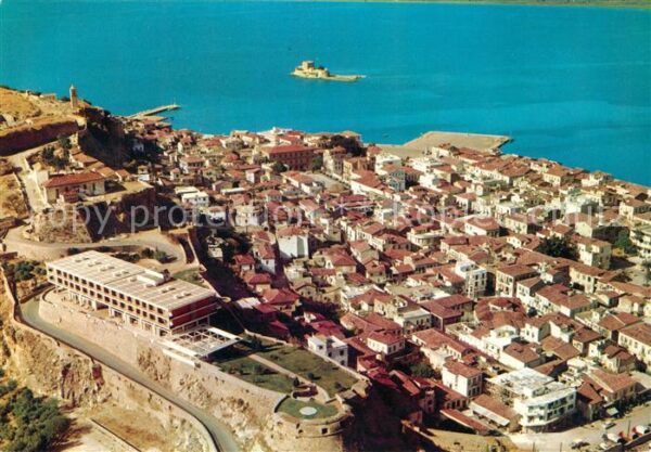 Nauplia Nauplion Fliegeraufnahme