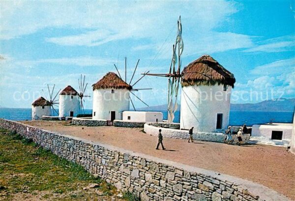 Mykonos Windmühlen