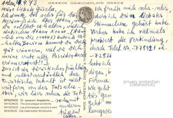 Mykonos Windmühlen – Bild 2