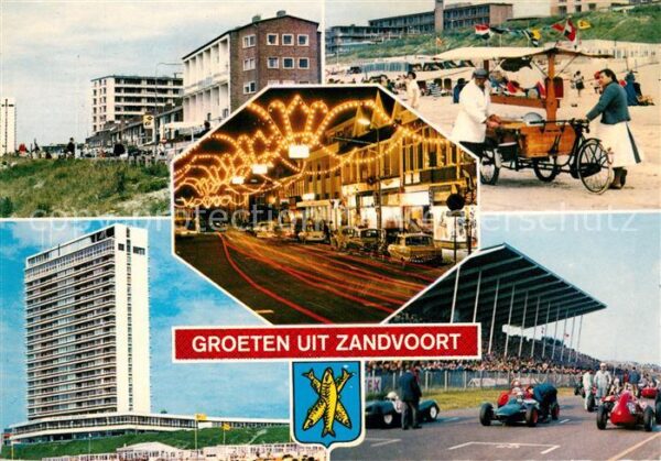 Zandvoort Holland Strand Rennstrecke