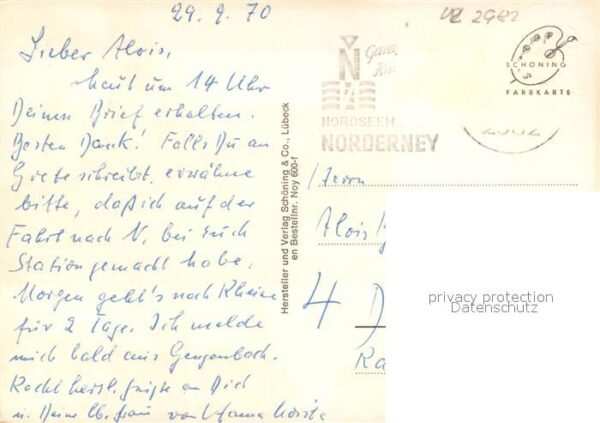 Norderney Nordseebad Leuchtturm MS Frisia III Nordstrand Wel – Bild 2