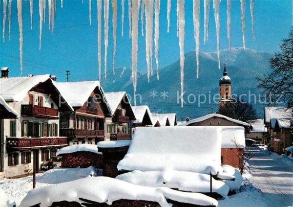 Garmisch-Partenkirchen Wank Winterlandschaft