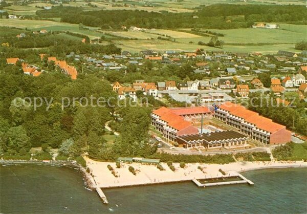 Faaborg Fliegeraufnahme Ferienhotel Klimten