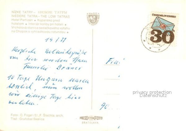Nizke Tatry Hotel Partizan Freibad – Bild 2