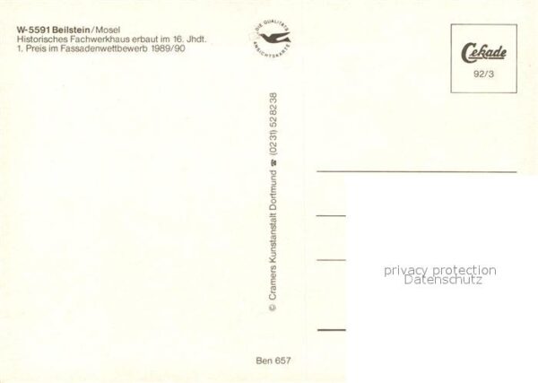 Beilstein Mosel Fachwerkhaus – Bild 2