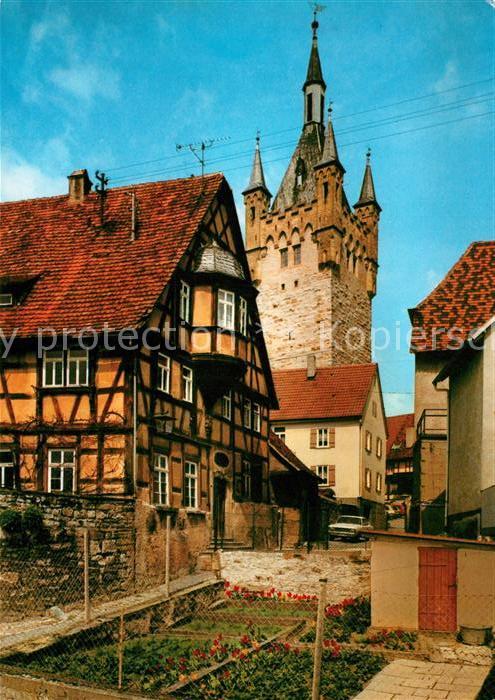 Bad Wimpfen Blauer-Turm und Elsässer-Haus
