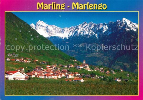 Marling Marlengo Tschigat Rötelspitze Mutspitze