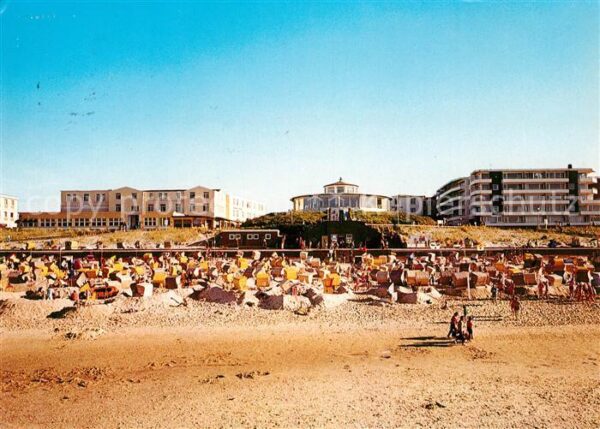 Wangerooge Nordseebad Strand am Cafe Pudding