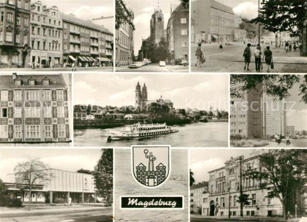 Karl-Marx-Stadt Halberstädter-Strasse Markt Elbe Dom Sc