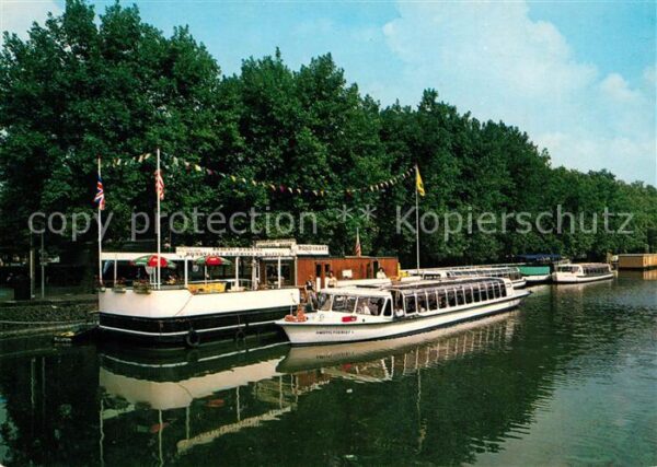 Amsterdam Niederlande Schiffs-Anlegebrücke