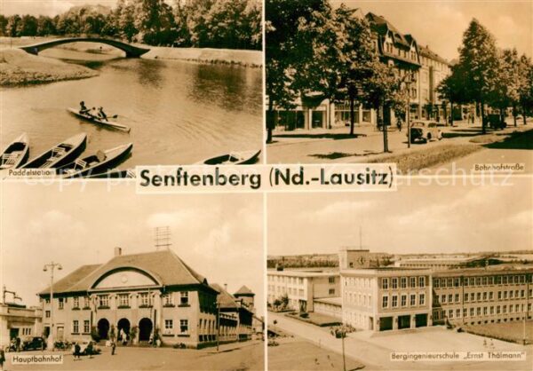 Senftenberg Niederlausitz Paddelstation Bahnhofstrasse Bergingneu