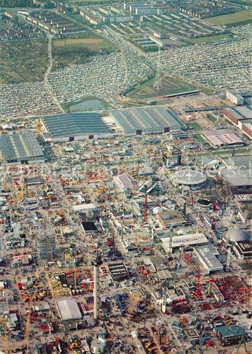 Hannover Fliegeraufnahme Messe