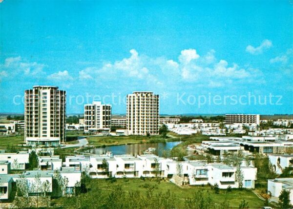 Mangalia Nord Venus Fliegeraufnahme Hochhäuser Bungalows