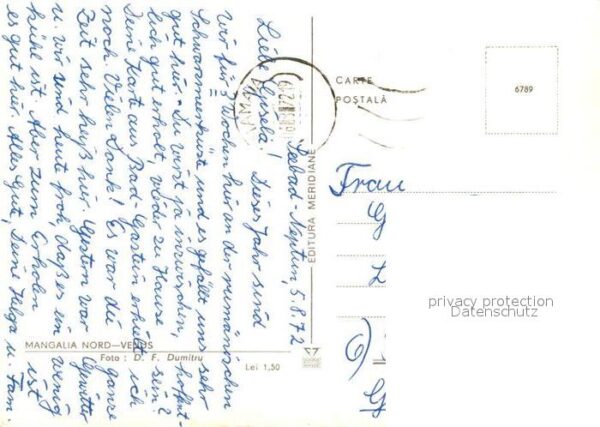 Mangalia Nord Venus Fliegeraufnahme Hochhäuser Bungalows – Bild 2