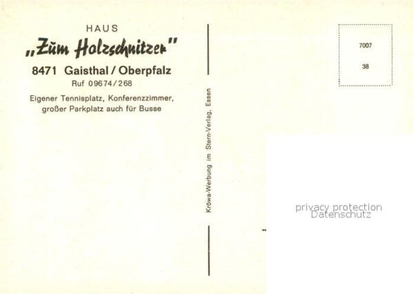 Gaisthal Oberpfalz Haus Zum Holzschnitzer – Bild 2