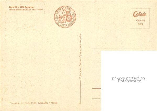 Ottobeuren Benediktinerabtei Fliegeraufnahme – Bild 2