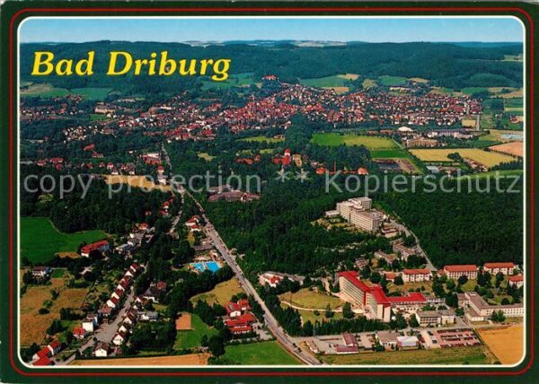 Bad Driburg Fliegeraufnahme