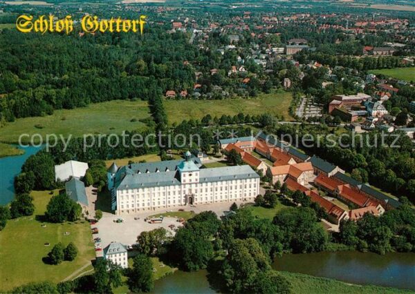 Schleswig Schlei Schloss Gottorf Fliegeraufnahme