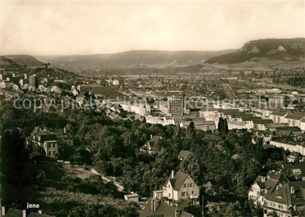 Jena Thueringen Panorama