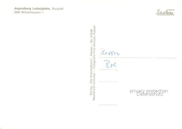 Witzenhausen Jugendburg Ludwigstein Burghof – Bild 2
