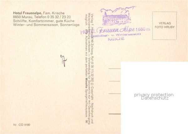 Murau Steiermark Hotel Frauenalpe – Bild 2
