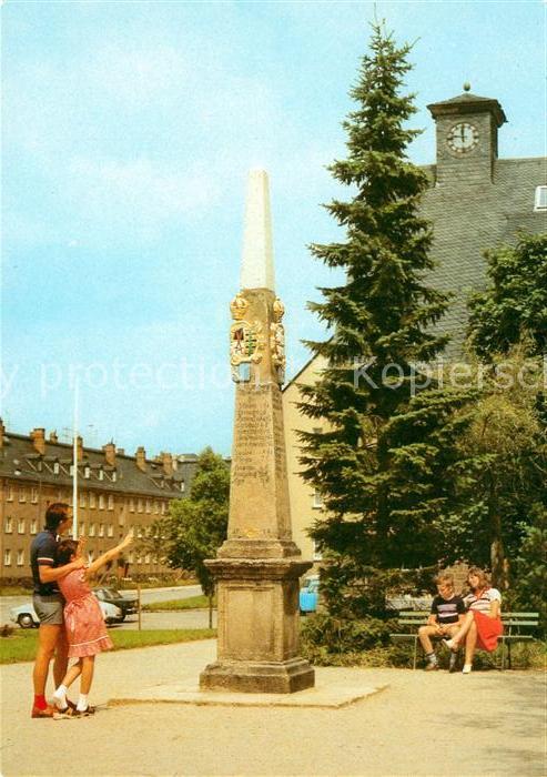 Johanngeorgenstadt Postmeilensäule