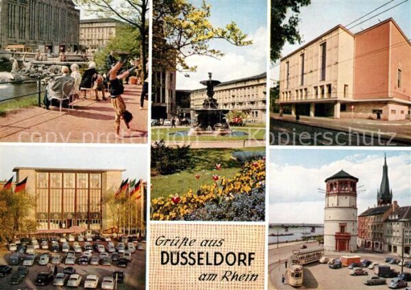 Duesseldorf Königsallee Cornelius Platz Theater Mes