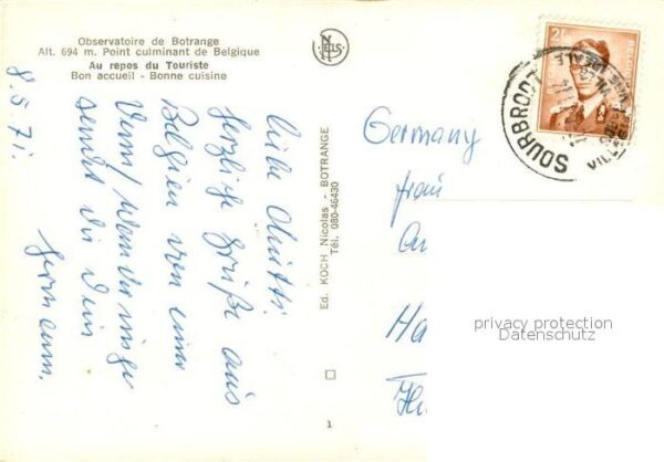 Liege Luettich Observatorium Botrange – Bild 2