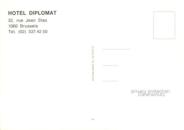 Brussels Hotel Diplomat – Bild 2