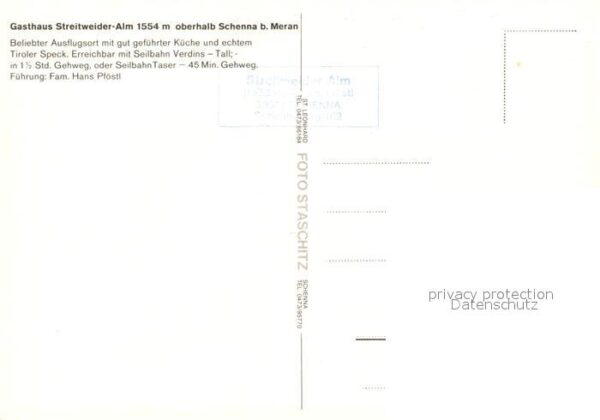 Schenna Meran Gasthaus Streitweider-Alm – Bild 2