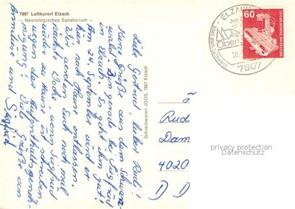 Elzach Neurologisches Sanatorium – Bild 2