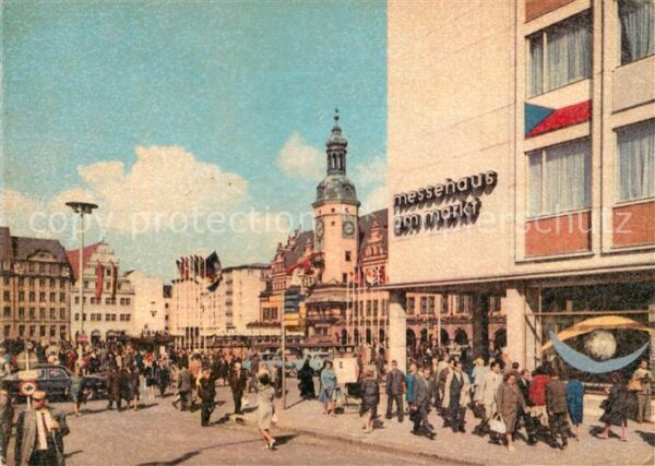 Leipzig Altes Rathaus Messehaus am Markt