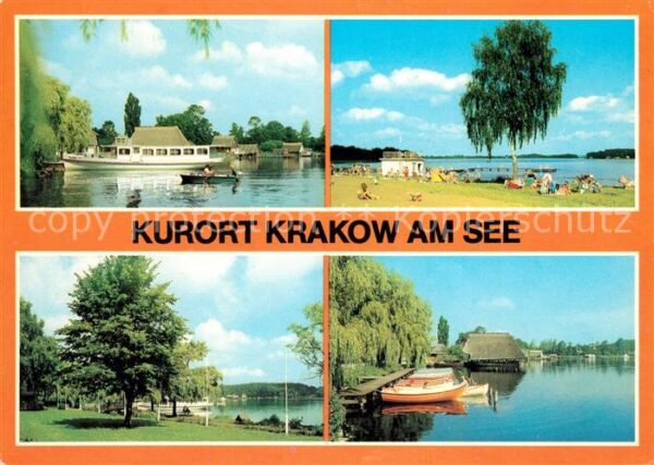 Krakow See Badestrand Jörnberg