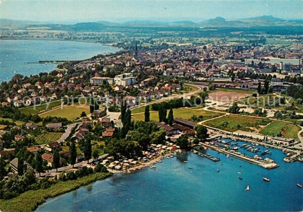 Radolfzell Bodensee Fliegeraufnahme