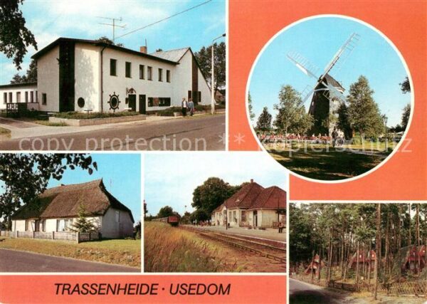 Trassenheide Usedom Gaststätte Seeklause Jugendherberge Müh
