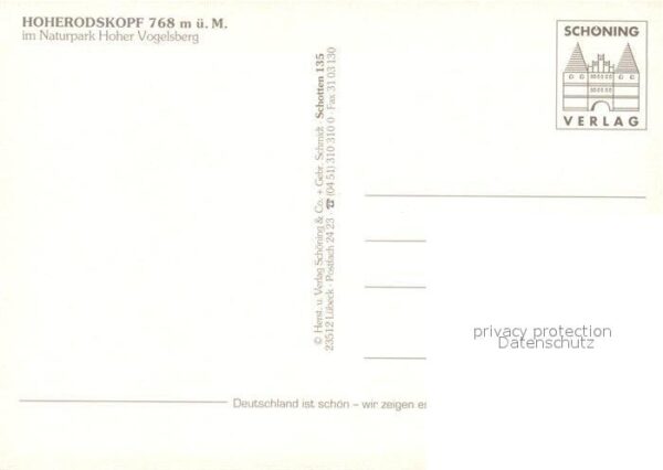 Hoherodskopf Hoher Vogelsberg – Bild 2