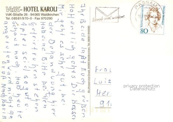 Waldkirchen Niederbayern Hotel Karoli – Bild 2
