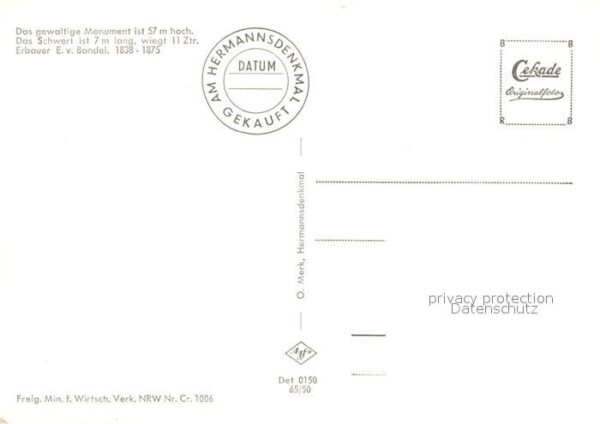 Hermannsdenkmal Fliegeraufnahme – Bild 2
