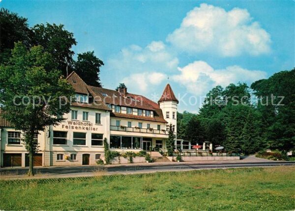 Bad Iburg Waldhotel Felsenkeller
