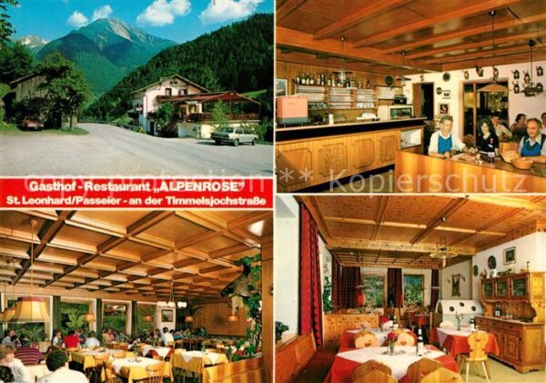 St Leonhard Passeier Gasthof-Restaurant Alpenrose