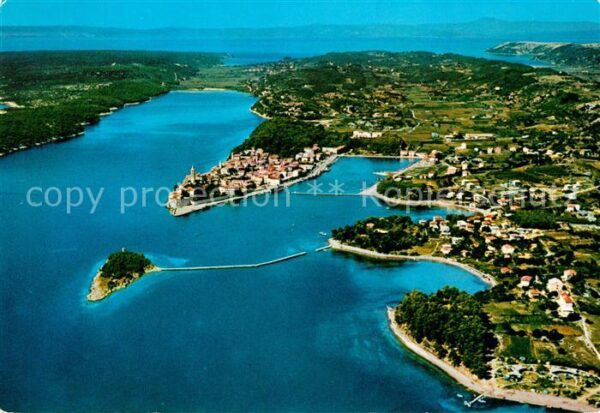 Rab Croatia Fliegeraufnahme