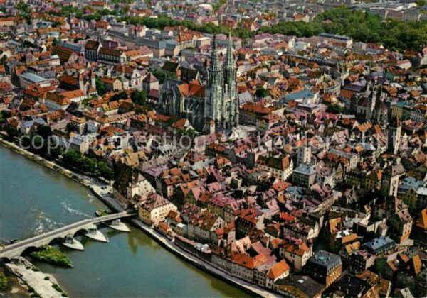 Regensburg Fliegeraufnahme