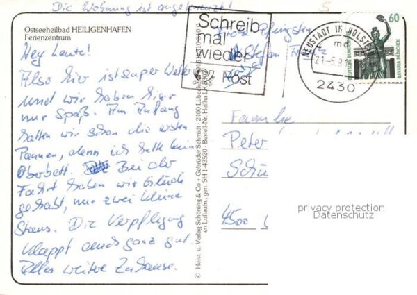 Heiligenhafen Ostseebad Fliegeraufnahme Ferienzentrum – Bild 2