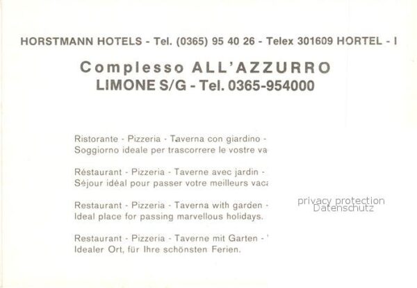 Limone sul Garda Horstmann Hotels – Bild 2