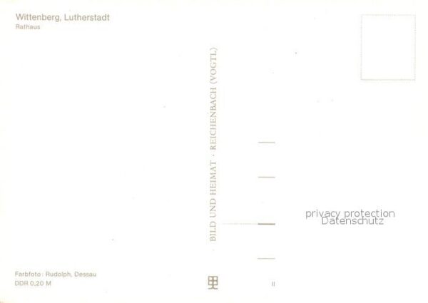 Wittenberg Lutherstadt Rathaus – Bild 2