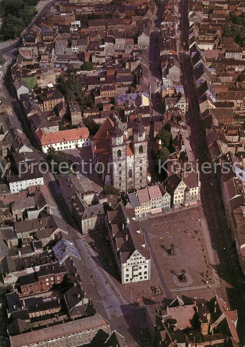 Wittenberg Lutherstadt Fliegeraufnahme
