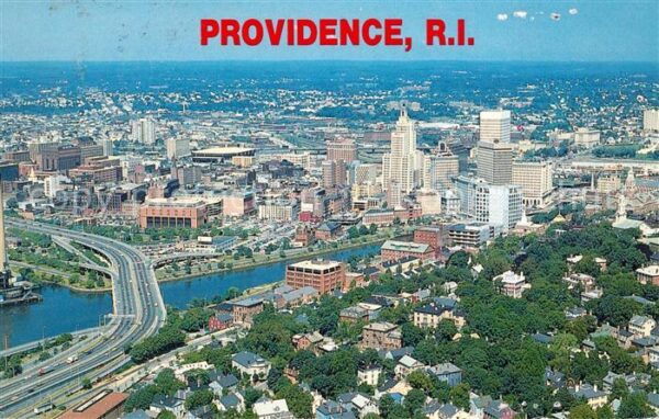 Providence Rhode Island Fliegeraufnahme