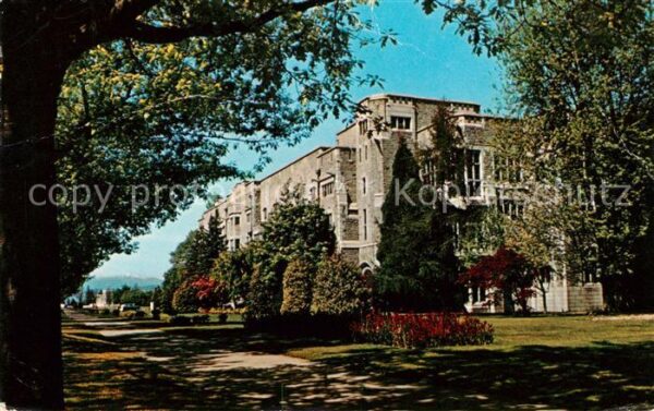 Vancouver British Columbia University British Columbia
