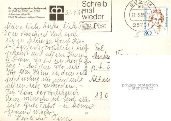 Buesum Nordseebad Ev. Jugendgemeinschaftswerk – Bild 2